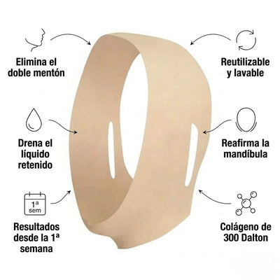 Banda Facial Sculpt de Colágeno (Compra 1 y Llévate 1 Gratis)