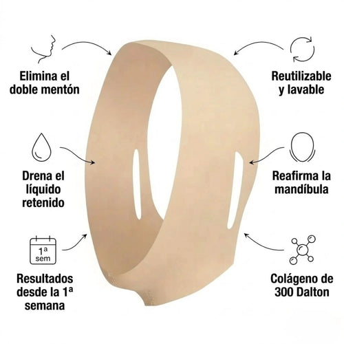 Banda Facial Sculpt de Colágeno (Compra 1 y Llévate 1 Gratis)