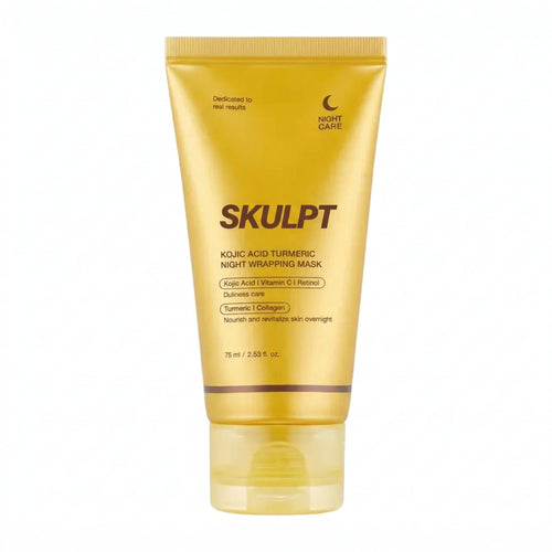 Skulpt Mascarilla Envolvente de Noche Iluminadora con Ácido Kójico y Cúrcuma