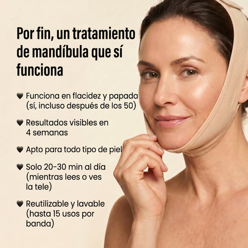 Banda Facial Sculpt de Colágeno (Compra 1 y Llévate 1 Gratis)