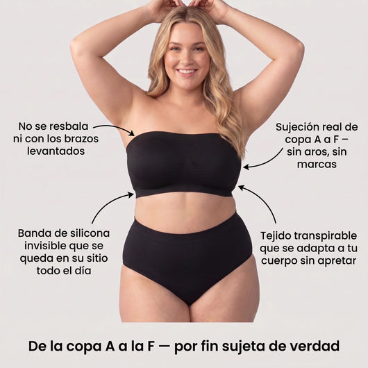 Sujetador Convertible Sin Costuras 2x1 — Copa A a la F